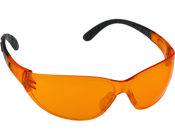 Очки стрелковые Arty 250, оранж. (УФ-защита, оптика-1кл., незапотевающие)