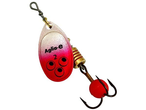 Блесна Mepps Aglia E RED, №3, красный