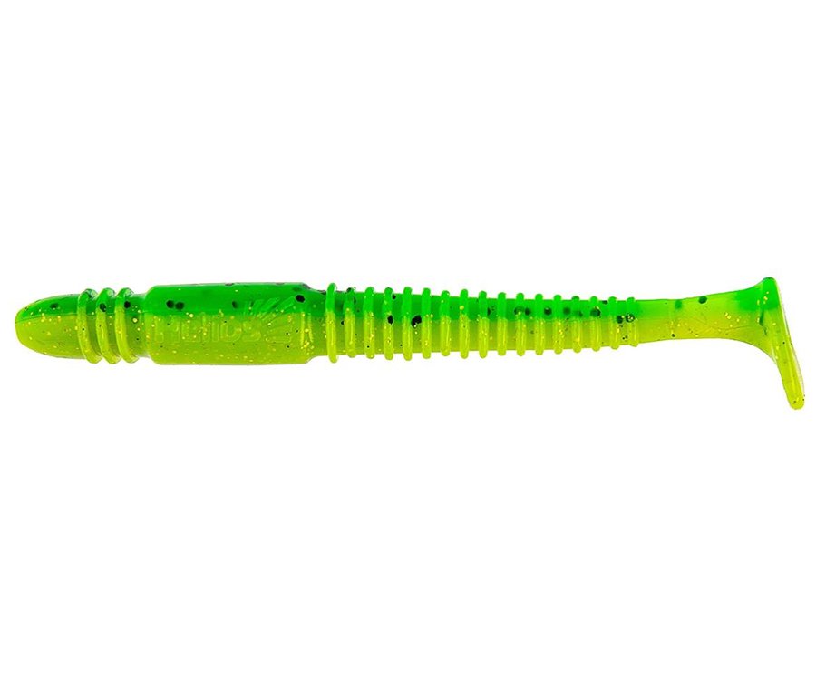 Виброхвост Minoga 3.75", 9.5см, Green Lime
