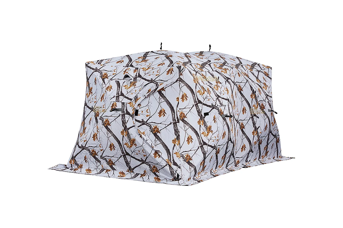 Палатка для зимней рыбалки DOUBLE WINTER CAMO PIRAMID PRO