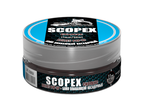 Бойлы плавающие Sonik Baits Pop-Up 11 мм Scopex (Скопекс)