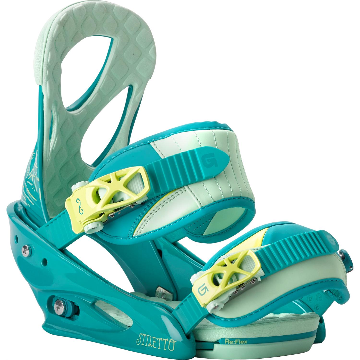 Сноубордические крепления STILETTO TEAL