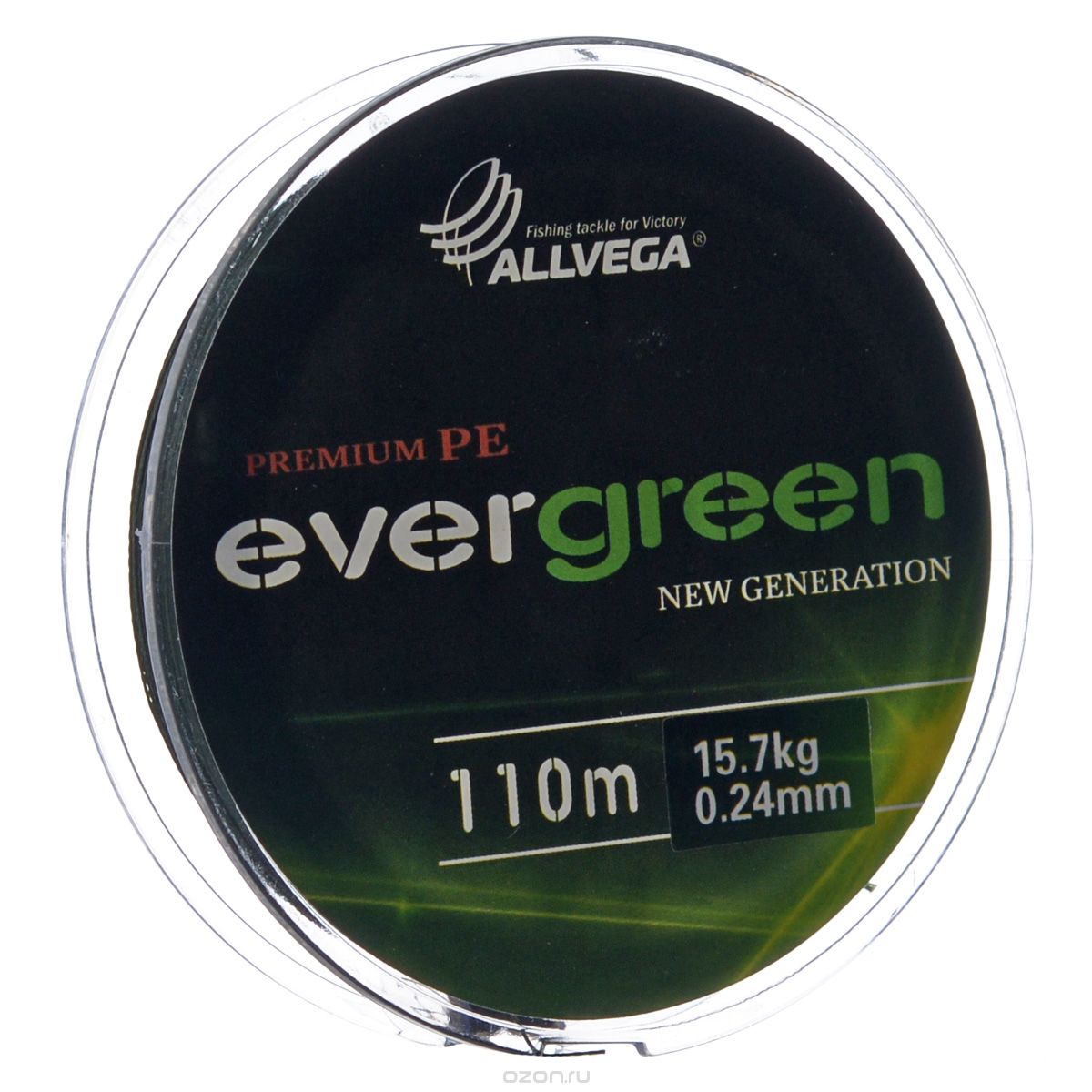 Леска плетеная "Evergreen",110м