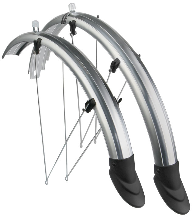 Крылья для велосипедов 28" с отражающим покрытием